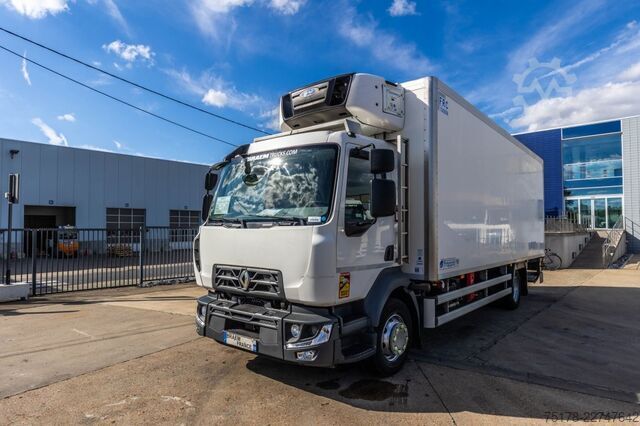 Transport réfrigéré/congélé RENAULT D14.280 DXI+CARRIER SUPRA 750+DHOLLANDIA