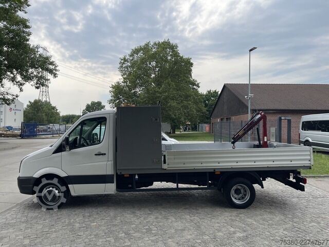 شاحنة فان مزودة برافعة VW Crafter Pritsche 2.0 TDI 50 35 Kran*Webasto*