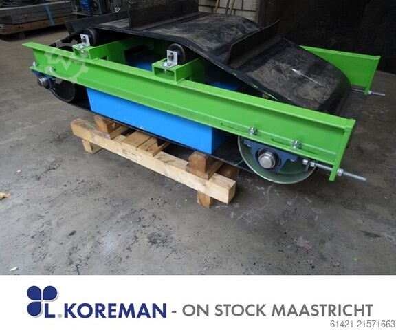 Bakker Magnetics nuolatinė magnetinė konvejerio juosta  Bakker Magnetics Permanent Magnetic Conveyor Belt