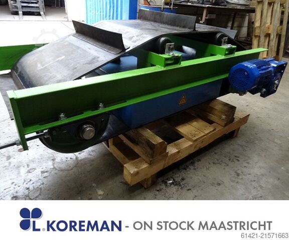 Bakker Magnetics nuolatinė magnetinė konvejerio juosta  Bakker Magnetics Permanent Magnetic Conveyor Belt
