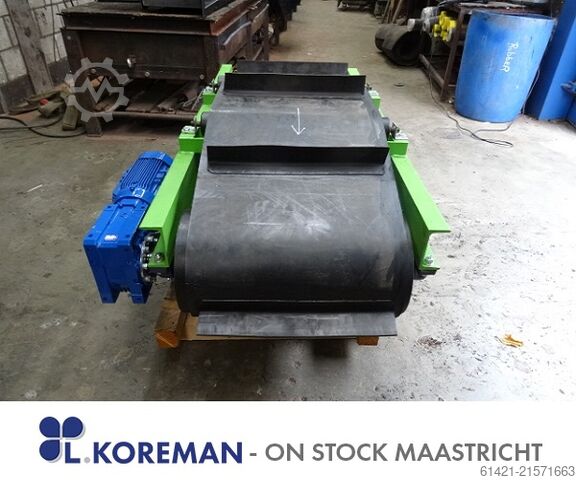 Bakker Magnetics nuolatinė magnetinė konvejerio juosta  Bakker Magnetics Permanent Magnetic Conveyor Belt