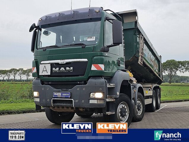 垃圾车 MAN 35.400 TGS Schmitz Mulde 8x6