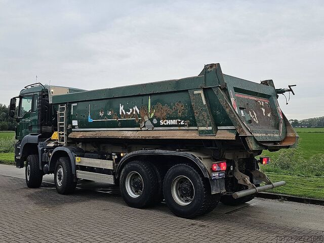垃圾车 MAN 35.400 TGS Schmitz Mulde 8x6
