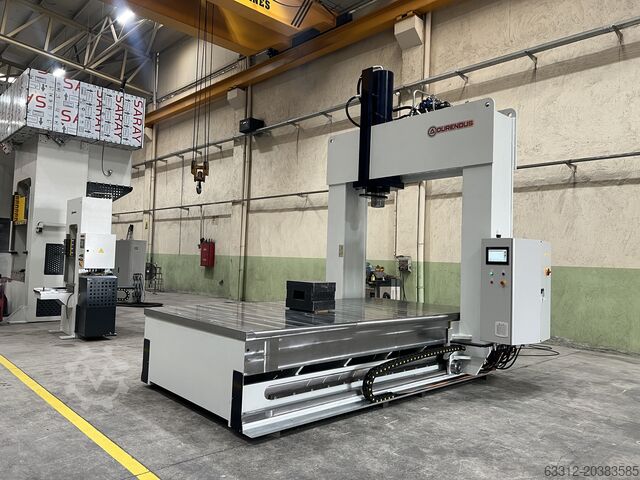 Máy ép chỉnh thẳng cửa thủy lực Hidrobrasil 200 T Richtpresse Portalbauweise