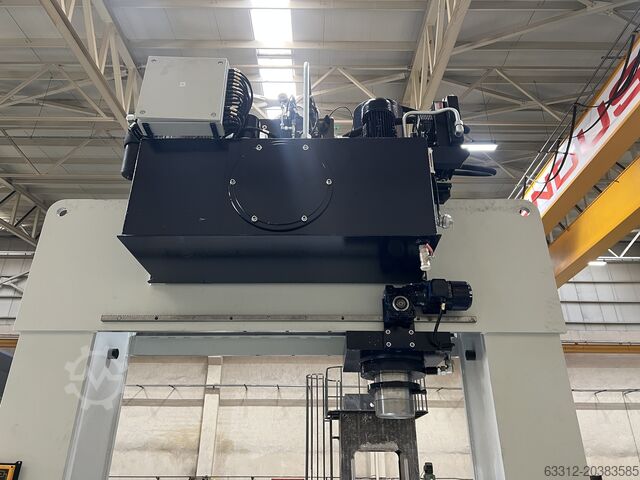 Hydraulic portal straightening press Hidrobrasil 200 T Richtpresse Portalbauweise