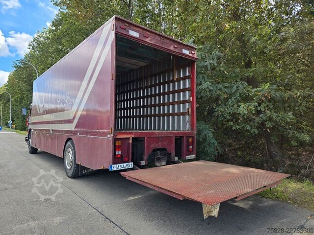 Sandučar kamion SCANIA 93M  250  /  BLATT feder/  ALU Koffer