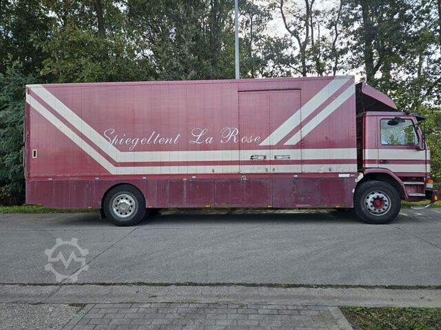 Sandučar kamion SCANIA 93M  250  /  BLATT feder/  ALU Koffer
