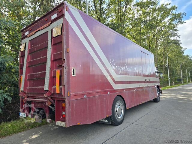 Sandučar kamion SCANIA 93M  250  /  BLATT feder/  ALU Koffer
