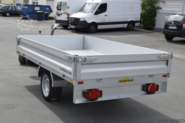 Släpvagn HUMBAUR HUK 152715 Kipper mit FlexEPumpe