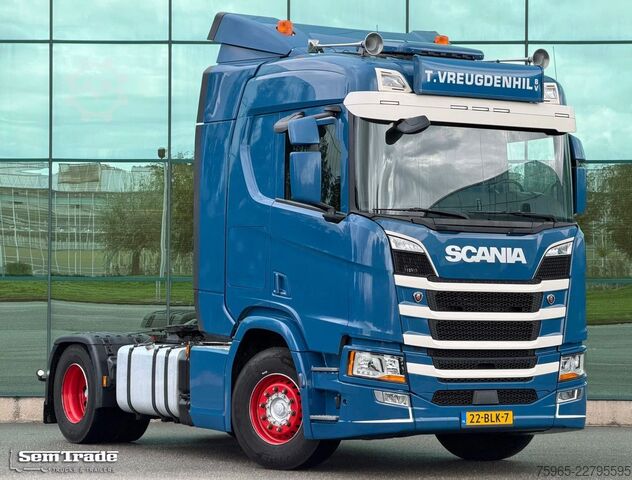 Standardni tegljač SCANIA R410 HIGHLINE PARK AIRCO 2x TANKS ONLY 524.000 K