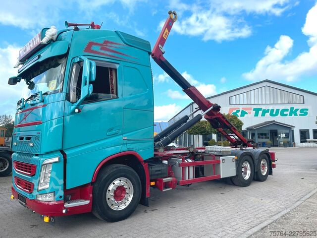 Camião porta-contentores de gancho VOLVO FH 470/Hyva 20-60-S/6x2/Gelenkt/Alufelge