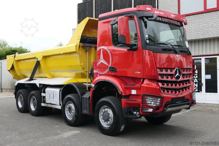 덤프 트럭 Mercedes-Benz Arocs 4151 | 8X6 | Voith Retarder | 263807Km | ...