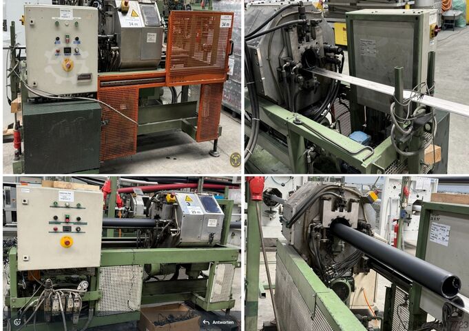 PVC, PP, PE 파이프 절단기 VON HEIN HTV-160