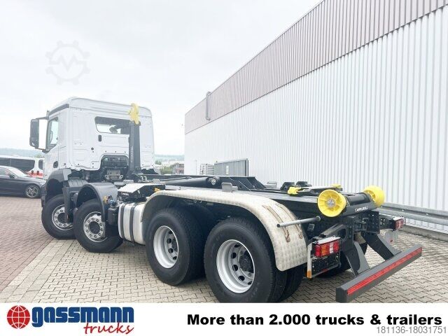 Камион с кука за контейнери Mercedes-Benz Arocs 3240 8x4/42