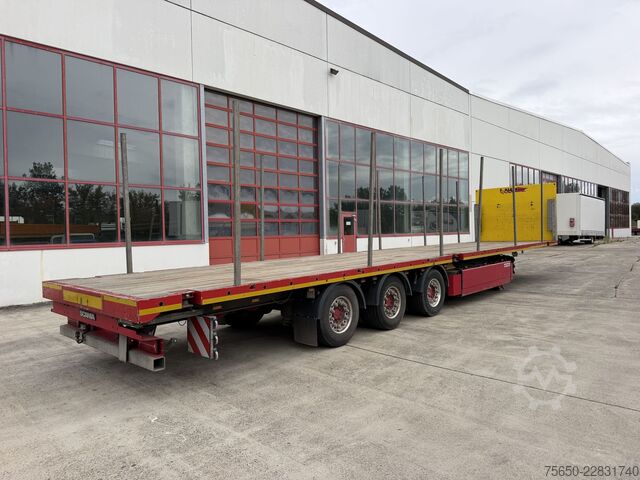 Semirremolque de plataforma baja  t3  3 Achs Satteltieflader Mega