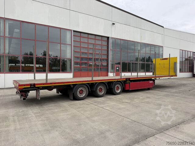 Semirremolque de plataforma baja  t3  3 Achs Satteltieflader Mega