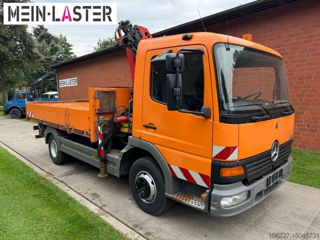 Пікап-фургон MERCEDES-BENZ 815 Pritsche Palfinger PK 7000 13 m Funk + AHK