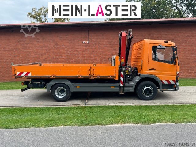 Пікап-фургон MERCEDES-BENZ 815 Pritsche Palfinger PK 7000 13 m Funk + AHK