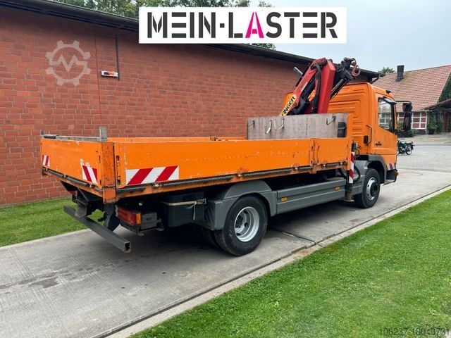 Пікап-фургон MERCEDES-BENZ 815 Pritsche Palfinger PK 7000 13 m Funk + AHK