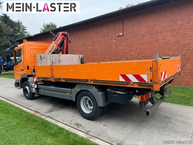 Пікап-фургон MERCEDES-BENZ 815 Pritsche Palfinger PK 7000 13 m Funk + AHK