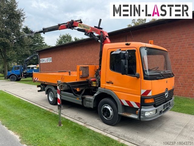 Пікап-фургон MERCEDES-BENZ 815 Pritsche Palfinger PK 7000 13 m Funk + AHK