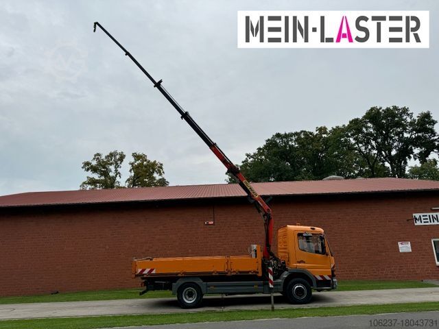 Пікап-фургон MERCEDES-BENZ 815 Pritsche Palfinger PK 7000 13 m Funk + AHK