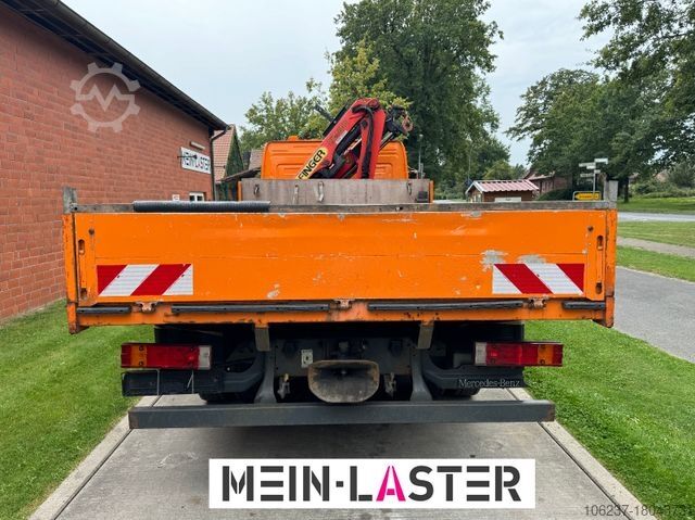 รถตู้กระบะ MERCEDES-BENZ 815 Pritsche Palfinger PK 7000 13 m Funk + AHK