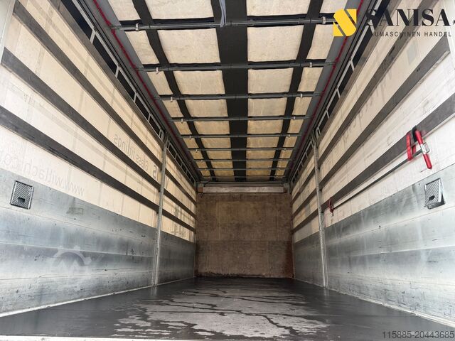 Remolque con plataforma y lona Kotschenreuther APV218/Edscha/Schiebe/Airtube