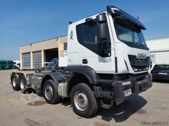Damperli kamyon IVECO 8X4 MEILLER ABROLLER, AUTOMATIK, E6, RETARDER,
