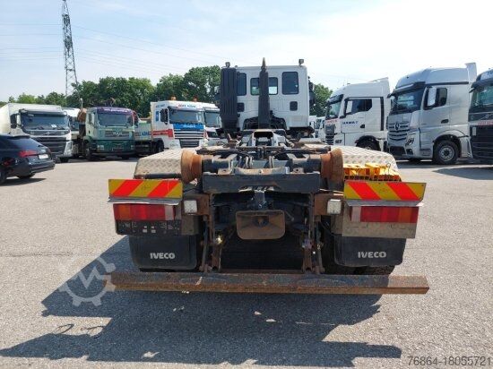 Damperli kamyon IVECO 8X4 MEILLER ABROLLER, AUTOMATIK, E6, RETARDER,