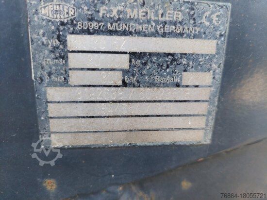 Damperli kamyon IVECO 8X4 MEILLER ABROLLER, AUTOMATIK, E6, RETARDER,