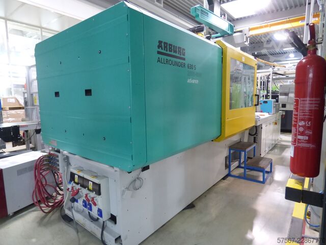 Formsprutningsmaskin ARBURG Allrounder 630S 2500-800 Advance