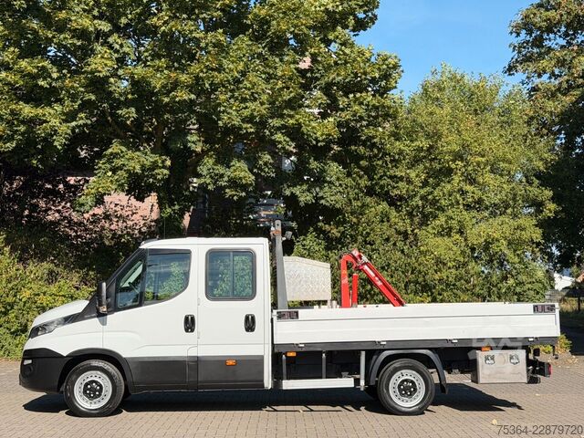 Pick-up varebil IVECO Daily 35S12 Hpi Doppelkabine Pritsche Ahk Kran