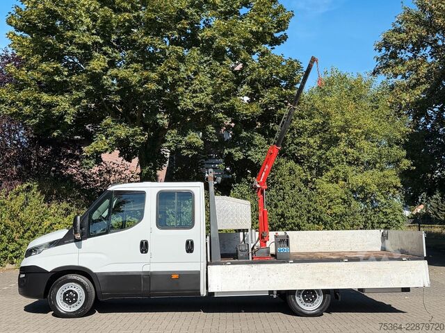 Pick-up varebil IVECO Daily 35S12 Hpi Doppelkabine Pritsche Ahk Kran