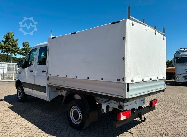 Curtain sider van MERCEDES-BENZ Sprinter 316 CDI DoKa/ ZG3 4x4/ AC/ LED/ AHK3.5t