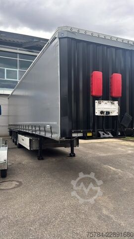 Rơ moóc bán mở với bạt phủ KRONE STANDARD, LIFT, PALK, NEUTRAL, TOP!  MIETKAUF MGL.