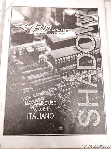 Dubultā šķērsgriezuma zāģis FOM INDUSTRIE BLITZ ALVA 450