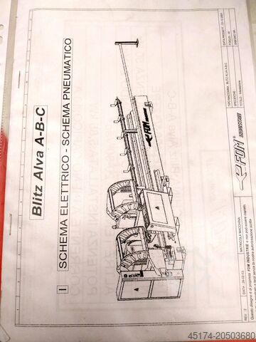 Dubultā šķērsgriezuma zāģis FOM INDUSTRIE BLITZ ALVA 450