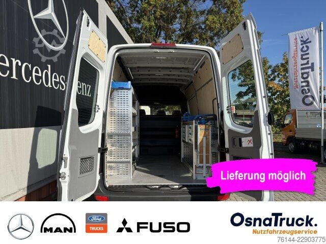 Furgoneta de caja alta Mercedes-Benz Sprinter 314 BT mittellang L2H2 WerkstatteinrichBC
