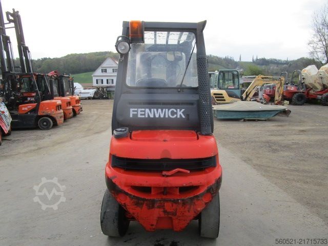 מלגזות דיזל Linde H25D-03 - Triplex-Freihub + Seitenschieber