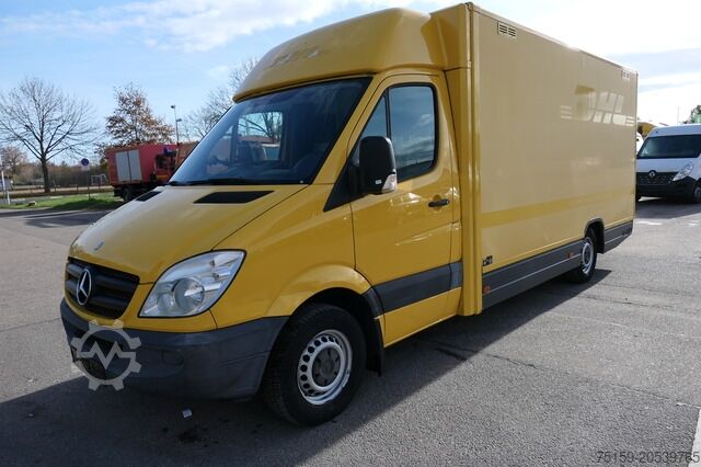 Box van mercedes-benz SPRINTER 310 CDI MAXI EURO-5 KOFFER REGALE KAMERA DURCHGANG