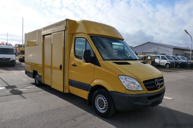 Box van mercedes-benz SPRINTER 310 CDI MAXI EURO-5 KOFFER REGALE KAMERA DURCHGANG