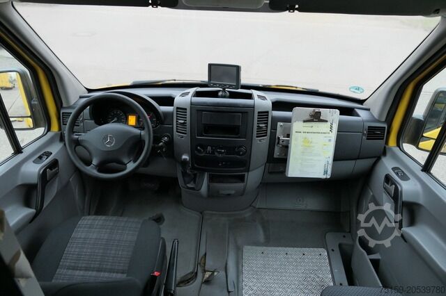 Box van mercedes-benz SPRINTER 310 CDI MAXI EURO-5 KOFFER REGALE KAMERA DURCHGANG
