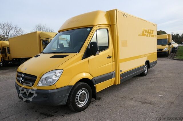 Box van mercedes-benz SPRINTER 310 CDI MAXI EURO-5 KOFFER REGALE KAMERA DURCHGANG