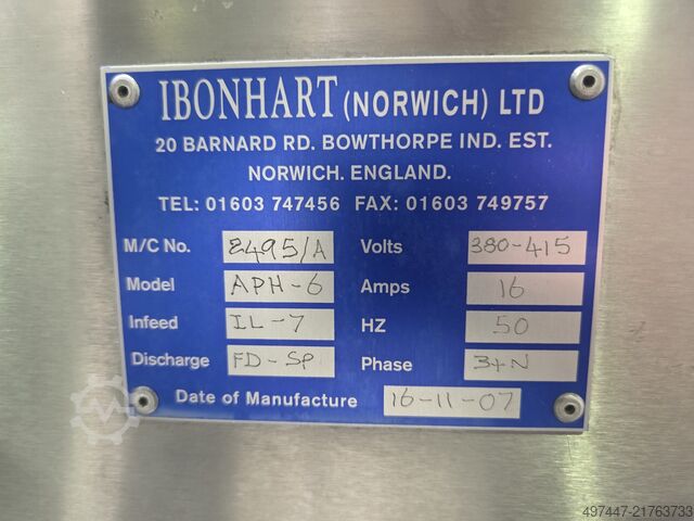 Ibonhart horizontal packaging machine Ibonhart APH6