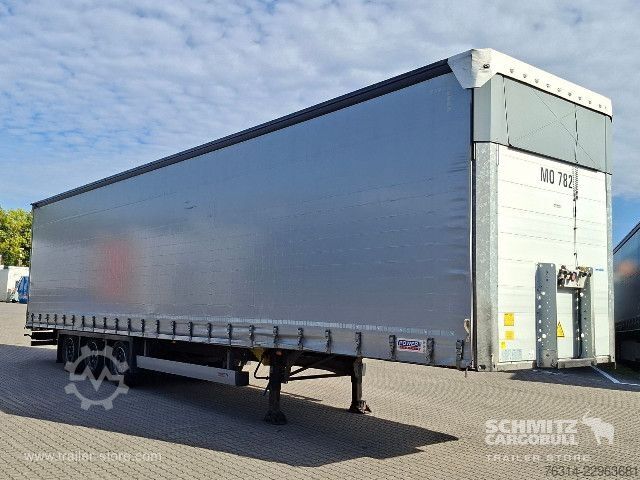 Otvorena poluprikolica s ceradom Schmitz Cargobull Curtainsider Mega Getränke
