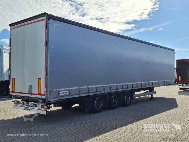 Otvorena poluprikolica s ceradom Schmitz Cargobull Curtainsider Mega Getränke