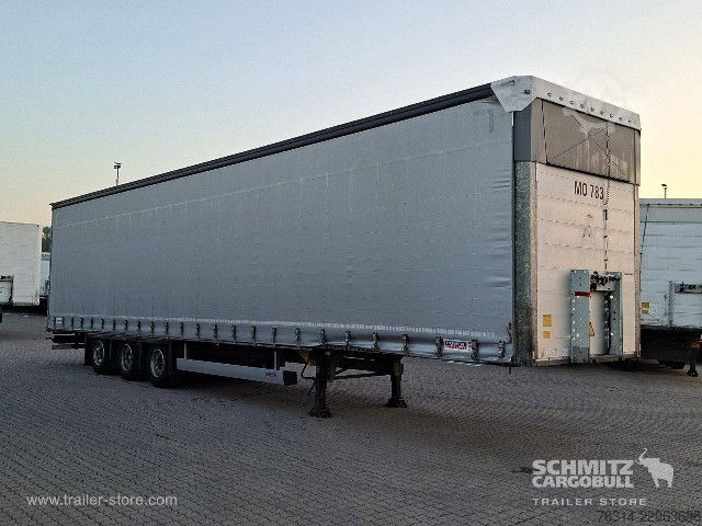 Otvorena poluprikolica s ceradom Schmitz Cargobull Curtainsider Mega Getränke