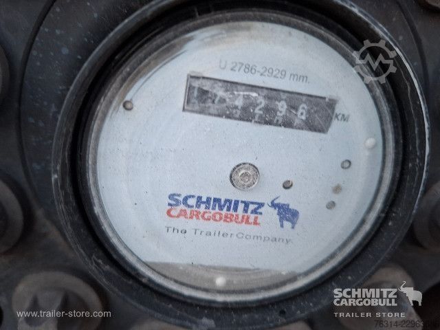 Otvorena poluprikolica s ceradom Schmitz Cargobull Curtainsider Mega Getränke