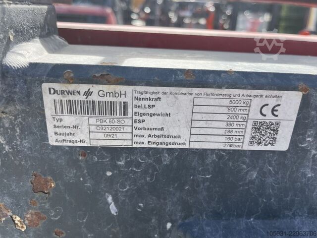 Pinza per balle Durwen PBK 80-SO